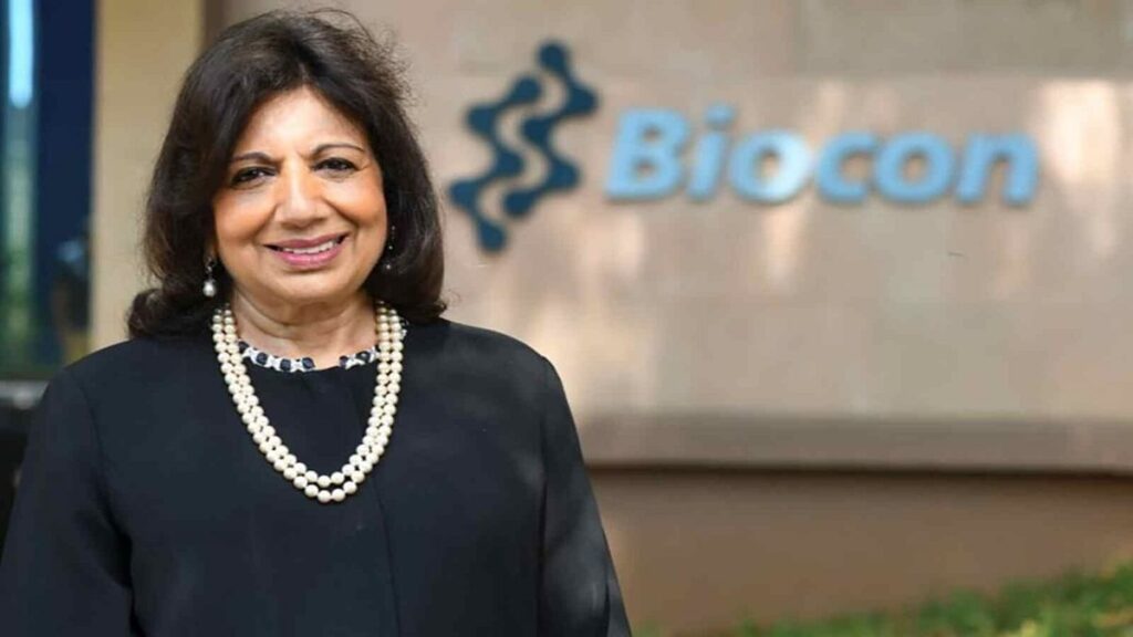 Kiran Mazunmdar-Shaw-successful women entrepreneurs