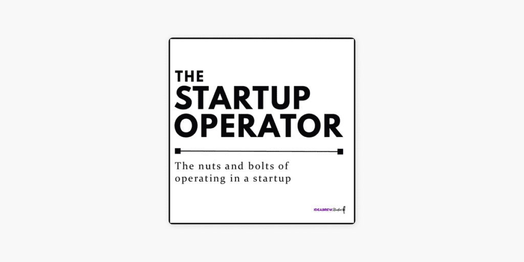 "The Startup Operator"-best indian podcasts on spotify