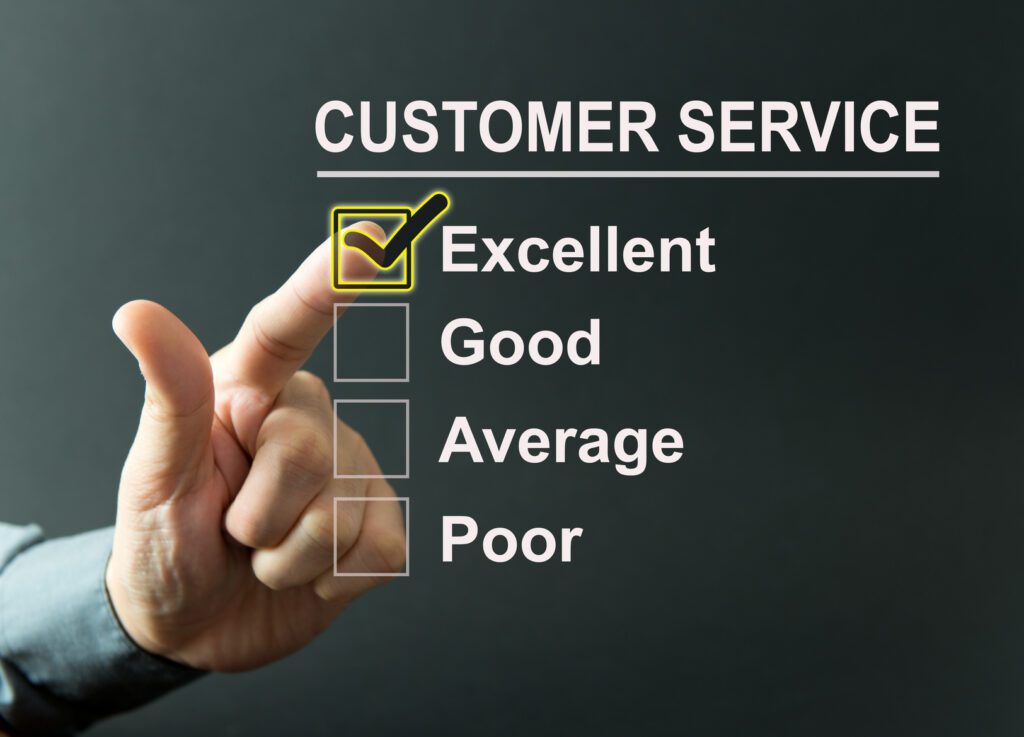 Provide excellent customer service-aspiring entrepreneur